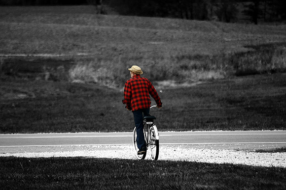 Old Cyclist 1